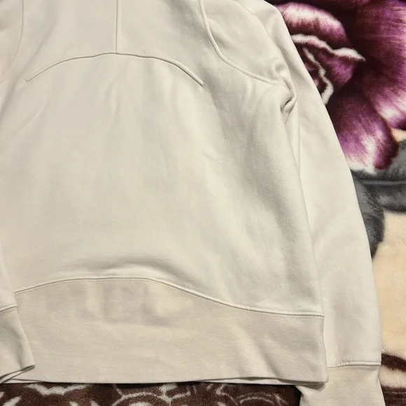 Lululemon Loungeful Hoodie in White Opal Sz 8 - Picture 14 of 14